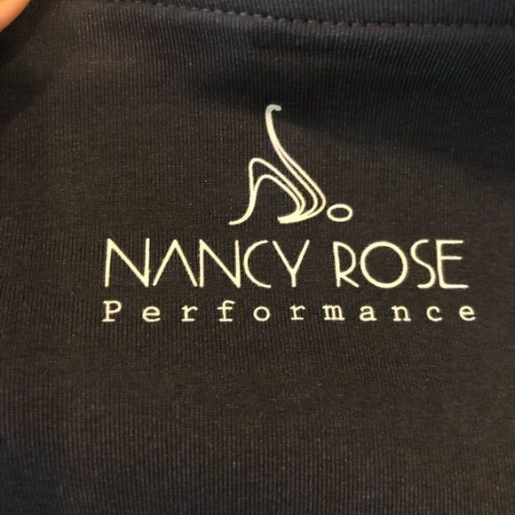 Nancy Rose Performance Black Mesh Ruffle Leggings - Picture 4 of 6